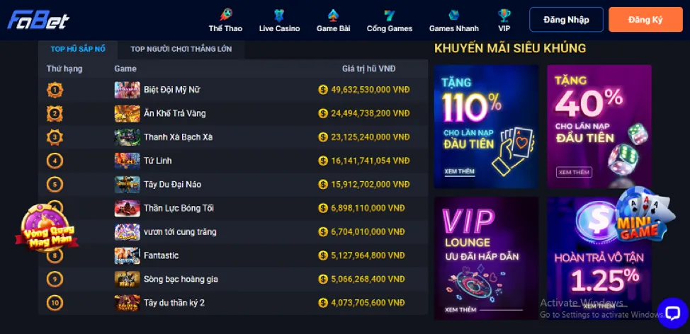 Hướng dẫn cá cược thể thao tại 79kin